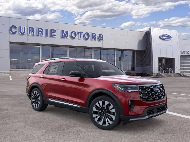 New 2026 Rapid Red Metallic Tinted Clearcoat Ford Platinum image 30