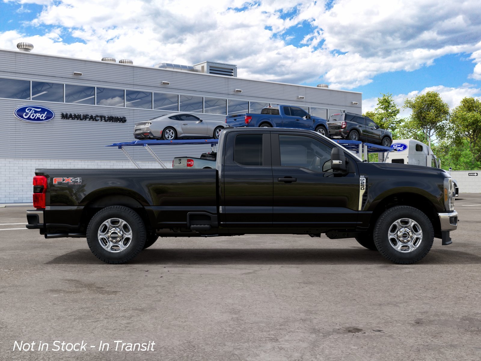 New 2027 Agate Black Metallic Ford XLT image 8