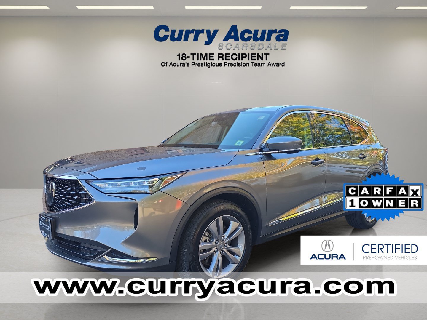 Certified Used 2023 Liquid Carbon Metallic Acura SH-AWD image 1