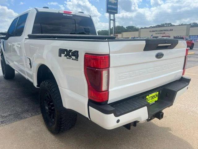 Used 2021 White Ford Lariat image 8