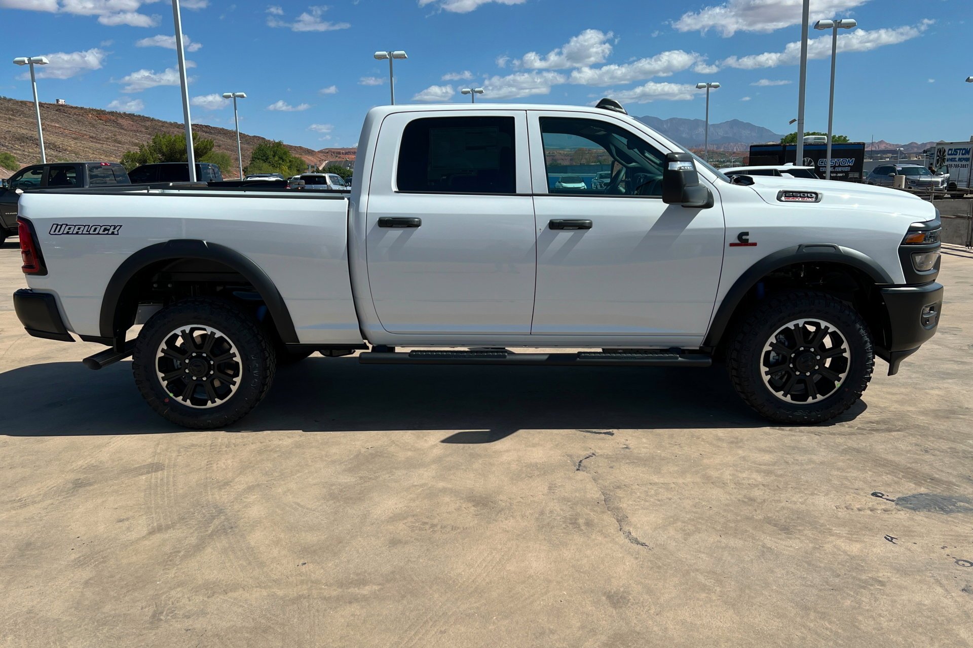 New 2026 Bright White Clear-Coat Exterior Paint RAM Warlock image 7