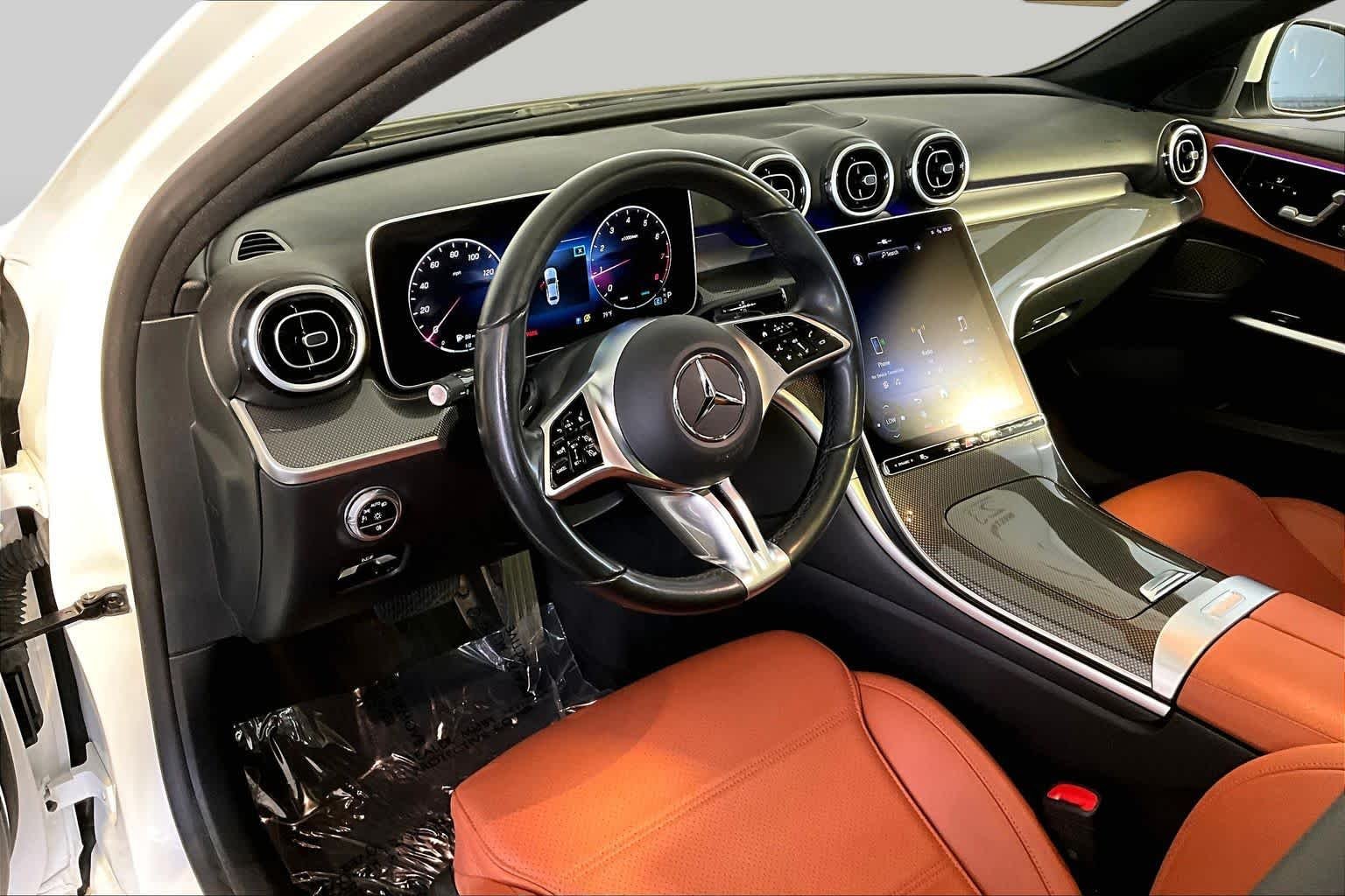 Used 2023 Polar White Mercedes-Benz C 300 image 18