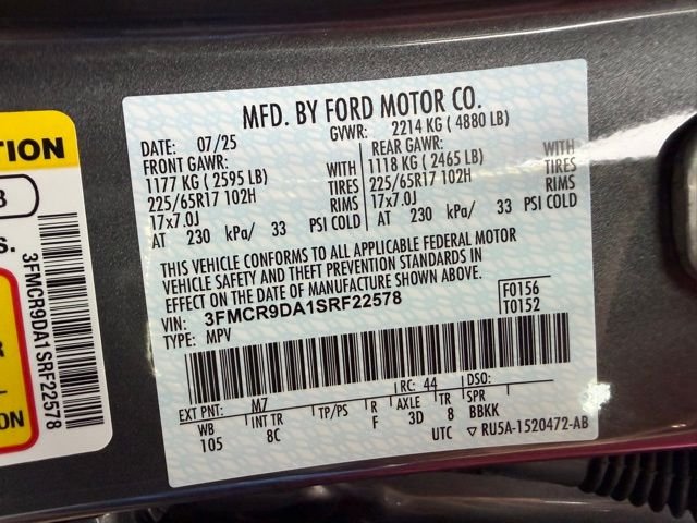 New 2025 Carbonized Gray Metallic Ford Badlands® image 44