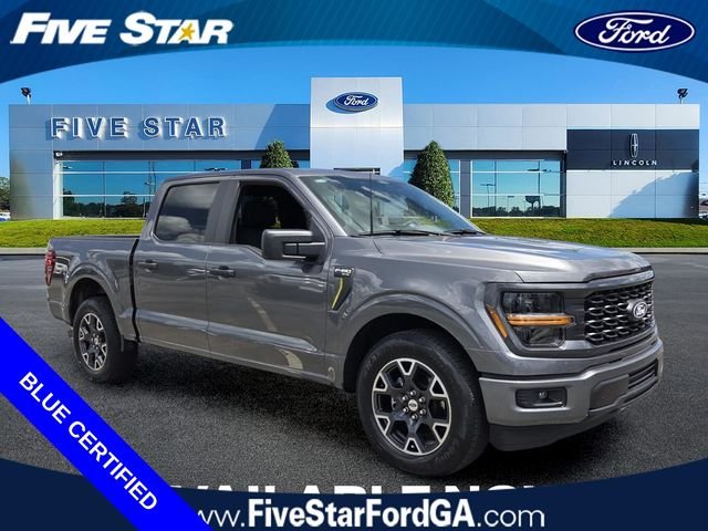 Certified Used 2024 Gray Metallic Ford STX image 1