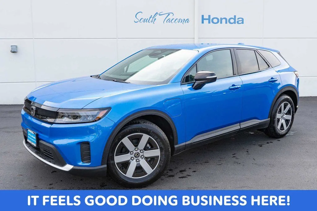 New 2026 Pacific Blue Metallic Honda EX image 1
