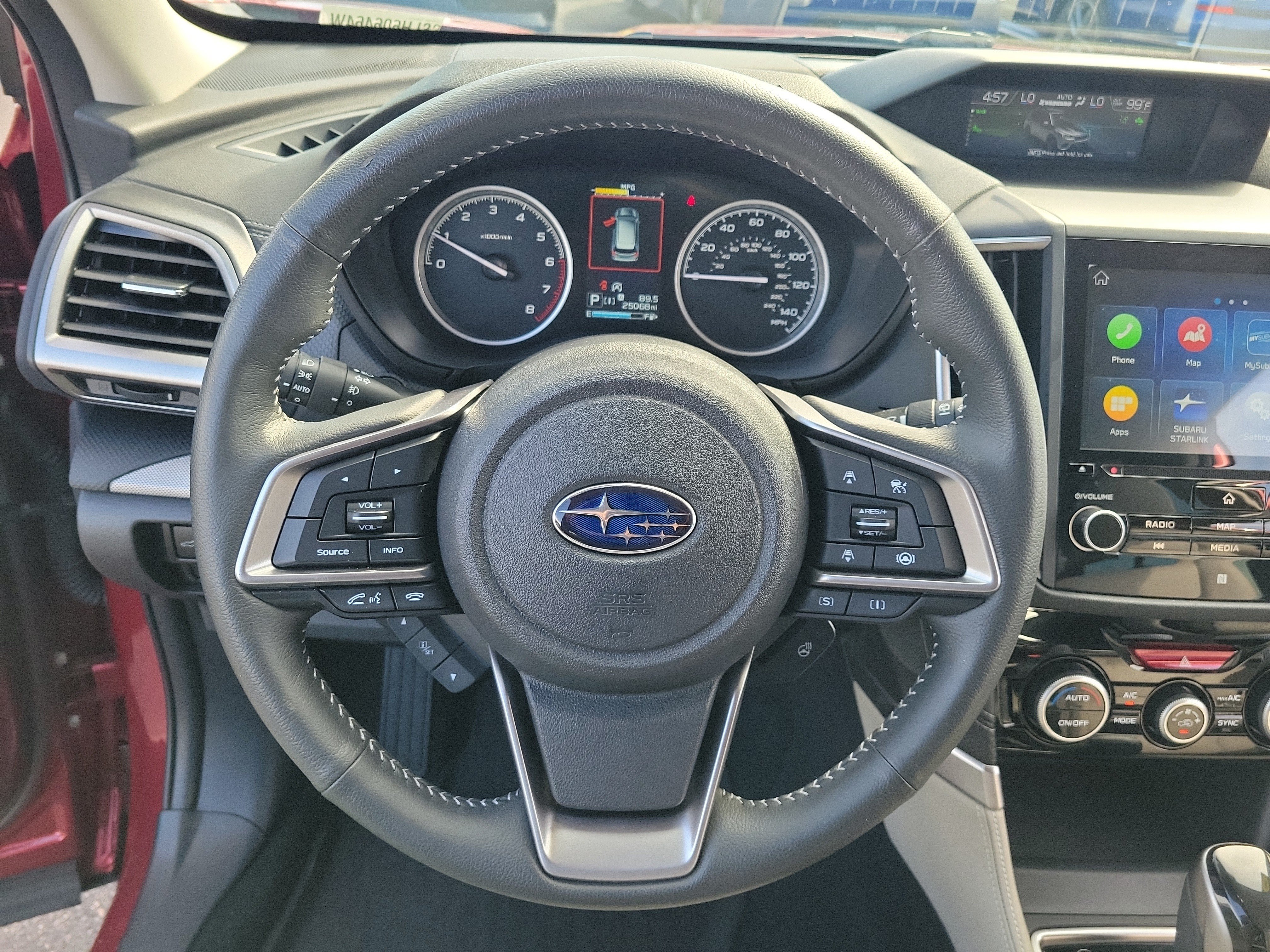 Used 2020 Crimson Red Pearl Subaru Limited image 22