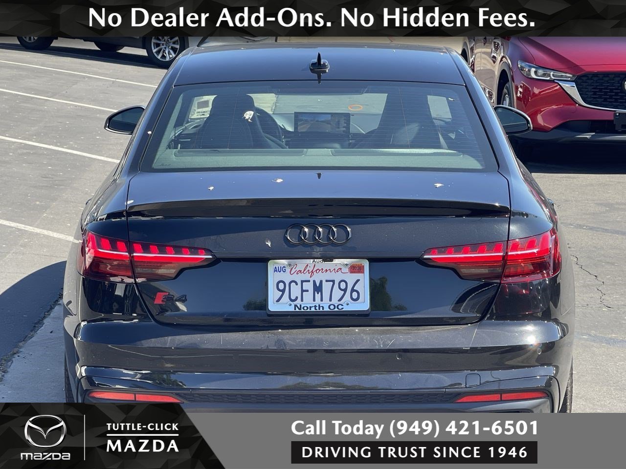 Used 2022 Blue Audi Premium Plus image 4