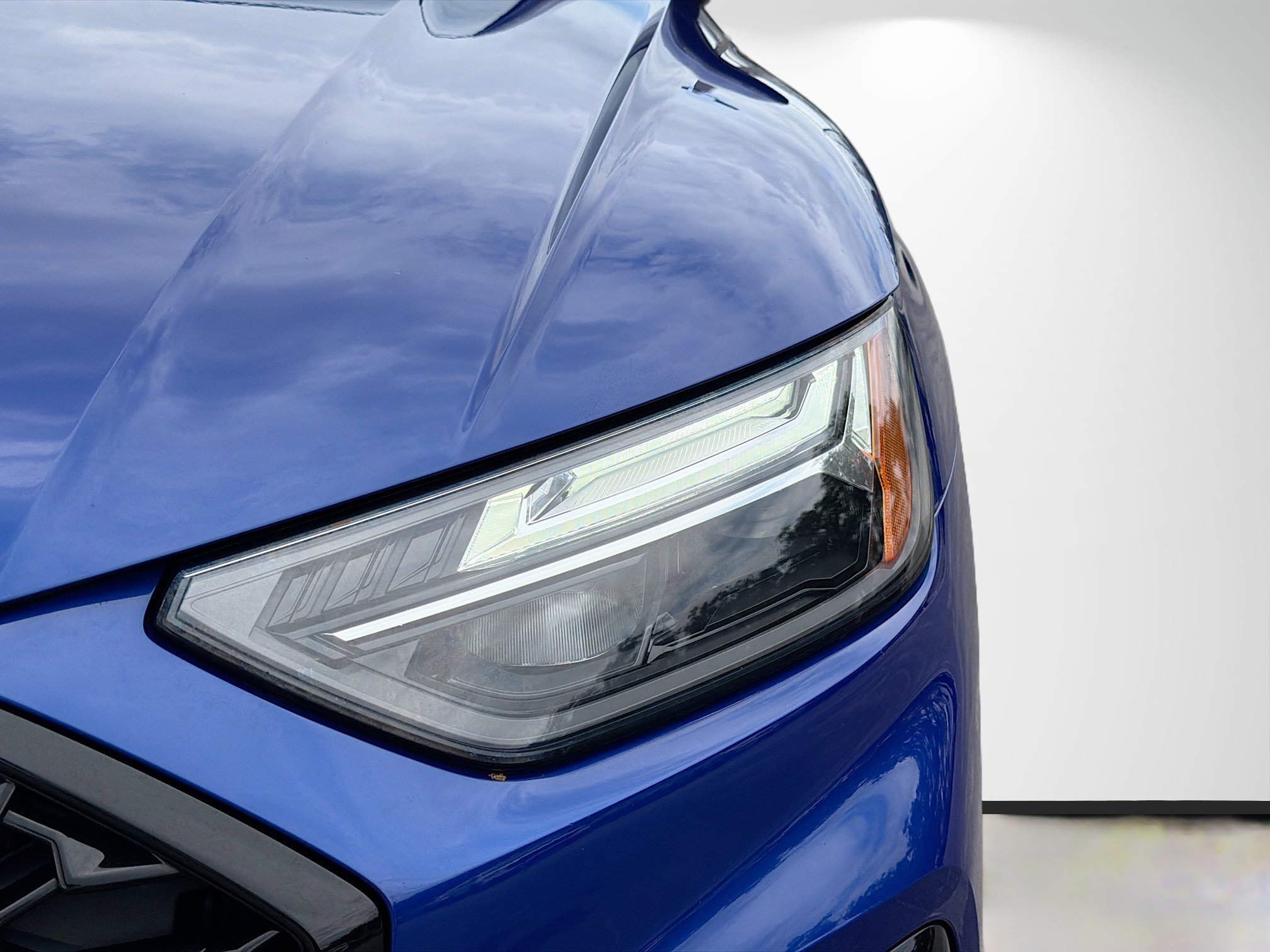 Certified Used 2023 Blue Metallic Audi S line Premium Plus image 9