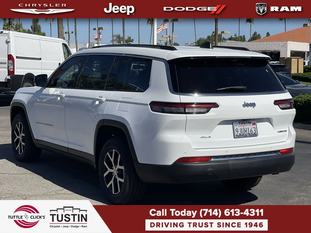 Used 2023 Bright White Clearcoat Jeep Limited image 13