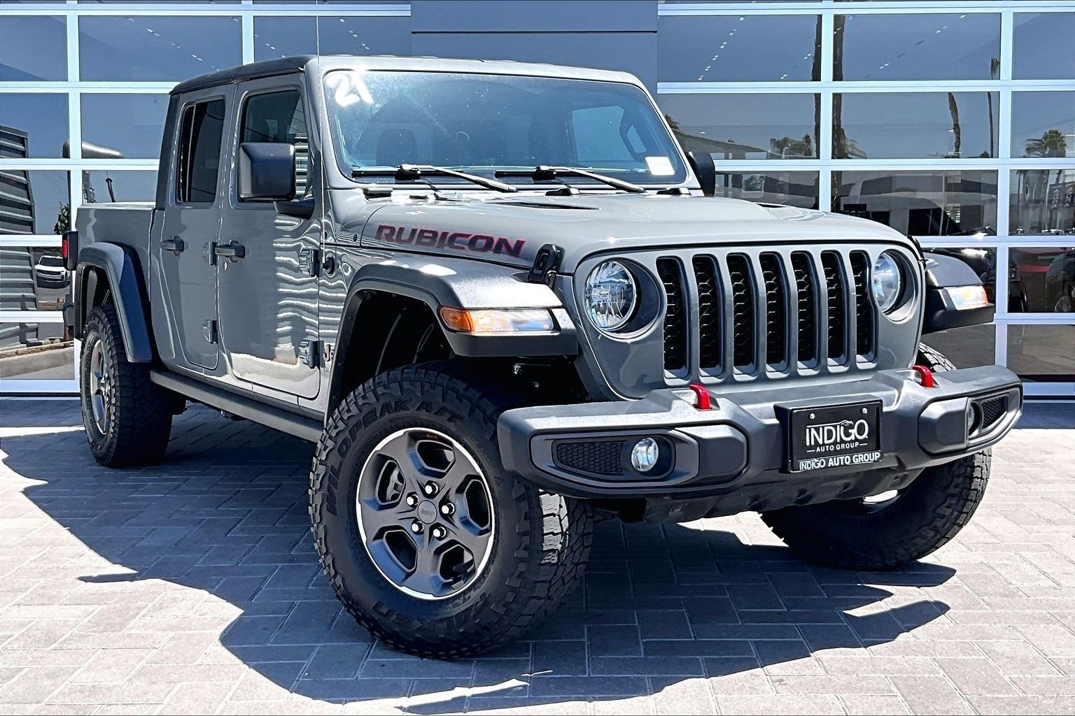 Used 2021 Gray Jeep Rubicon image 3