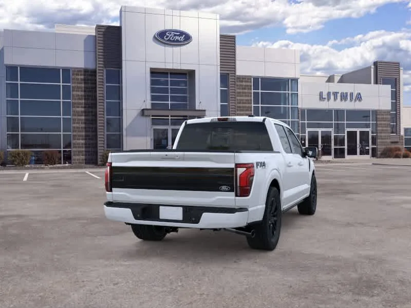 New 2026 Star White Metallic Tri-Coat Ford Platinum® image 8