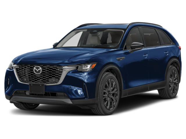 New 2026 Deep Crystal Blue Mica Mazda Premium Sport AWD image 1