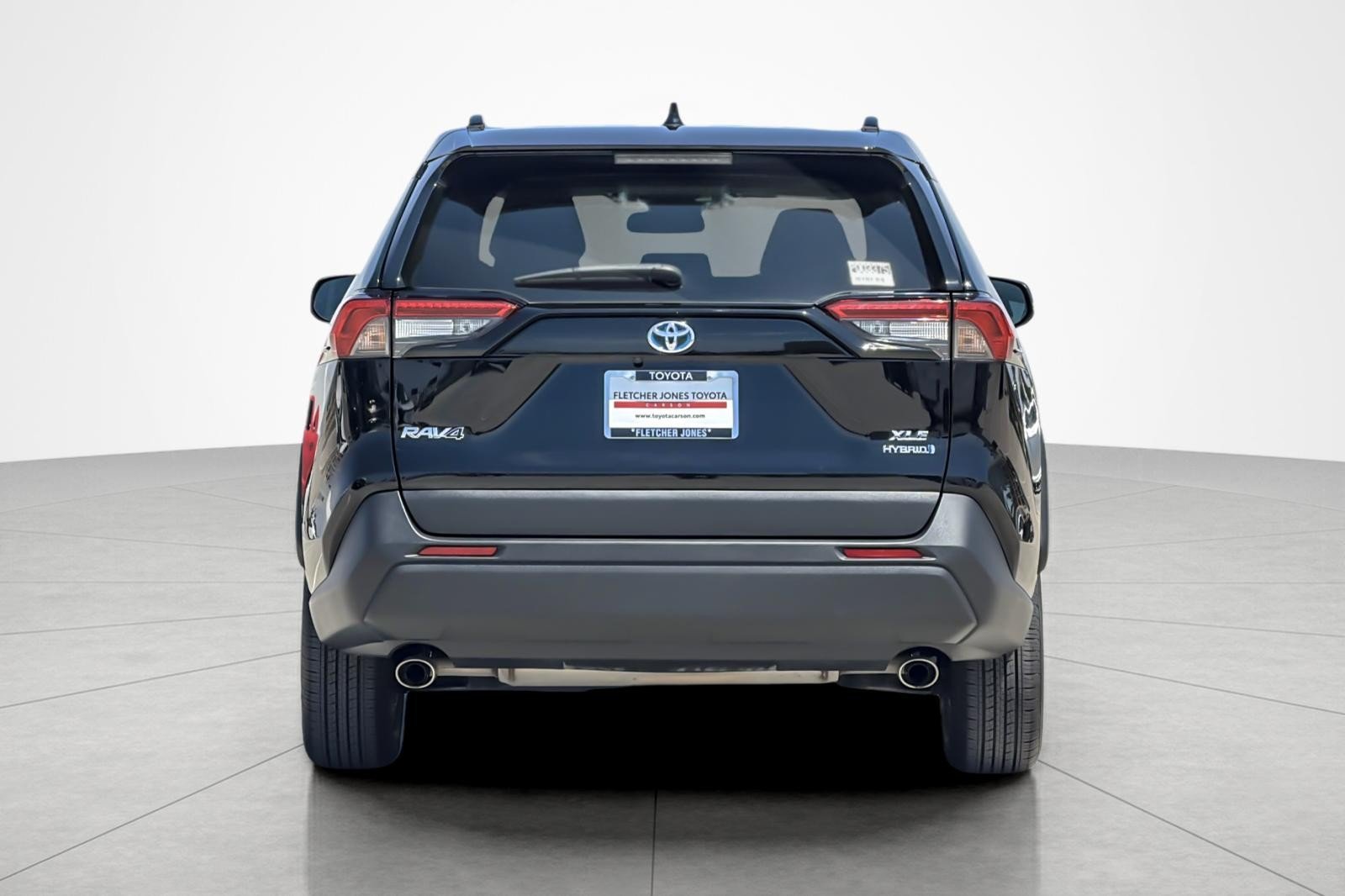 Certified Used 2024 Midnight Black Metallic Toyota Hybrid XLE image 4