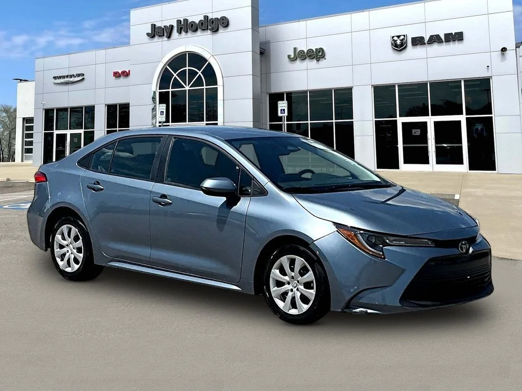 Used 2023 Blue Toyota LE image 1