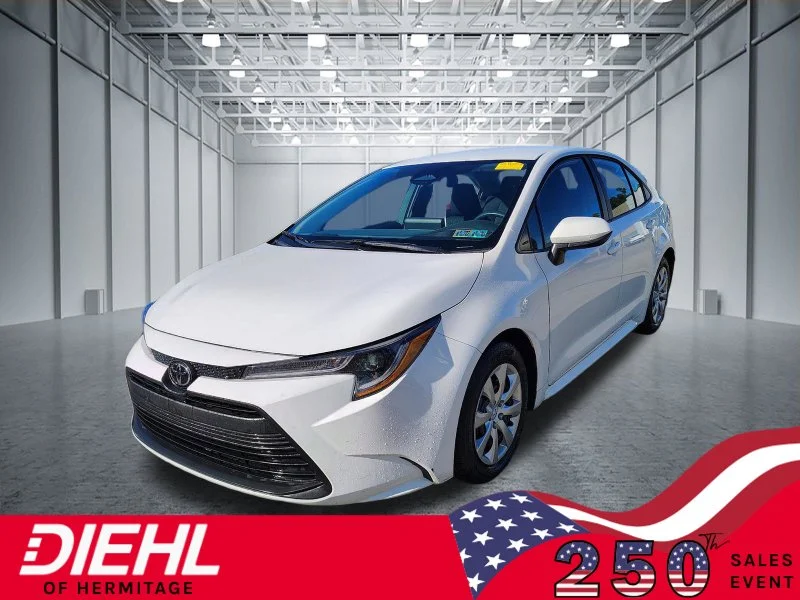 Used 2026 White Toyota LE image 1