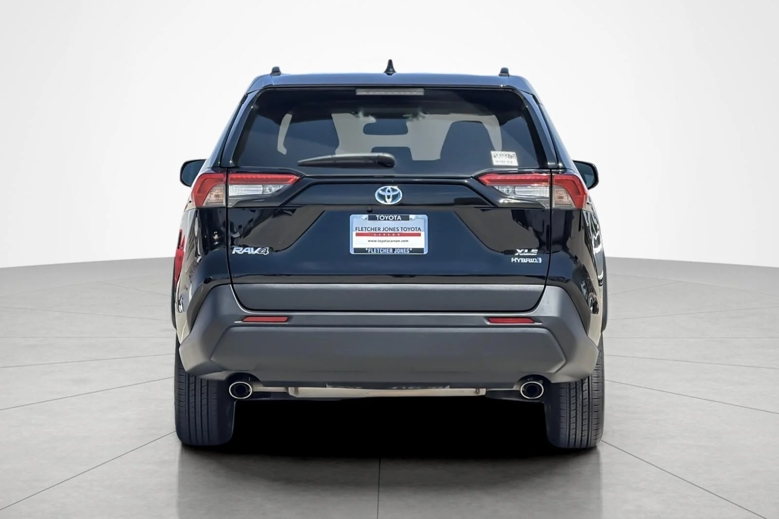 Certified Used 2024 Midnight Black Metallic Toyota Hybrid XLE image 4