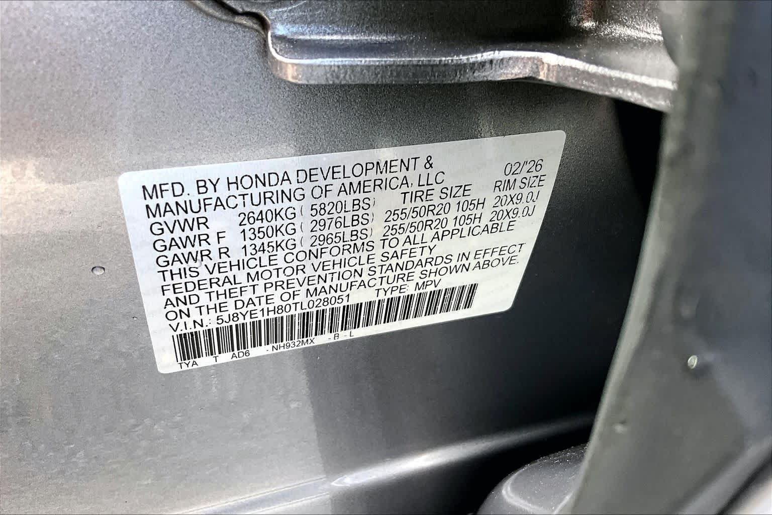 New 2026 Solar Silver Metallic Acura w/Advance Package image 22