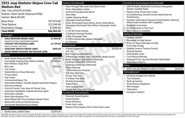 Used 2023 Silver Jeep Mojave image 38
