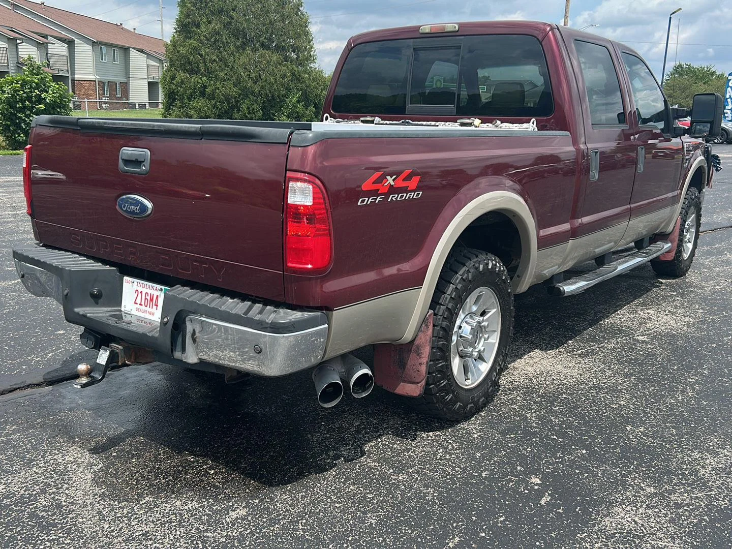 Used 2008 Red Clearcoat Ford Lariat image 9