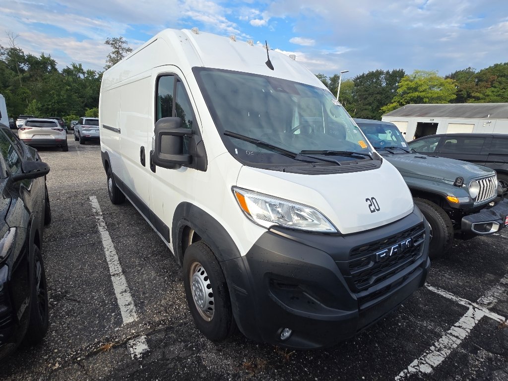 Used 2026 Bright White Clear Coat Ram High Roof image 2