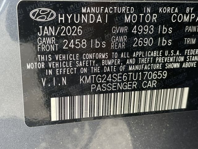 New 2026 Blue Genesis 3.3T Prestige Graphite image 50