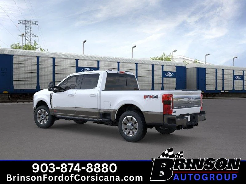 New 2026 Star White Metallic Tri-Coat Ford F-250® King Ranch® image 4