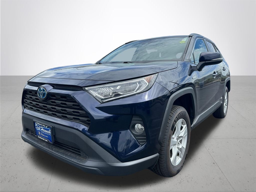 Used 2020 Blue Toyota XLE image 2