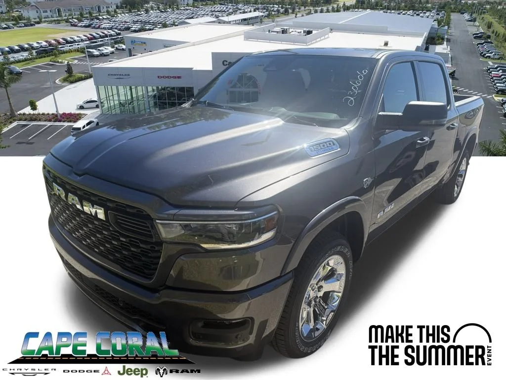 New 2026 Granite Crystal Metallic Clearcoat RAM Big Horn/Lone Star image 1