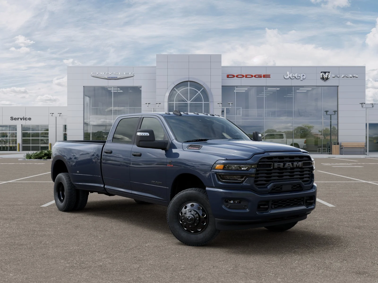 New 2026 Forged Blue Metallic RAM Big Horn image 57