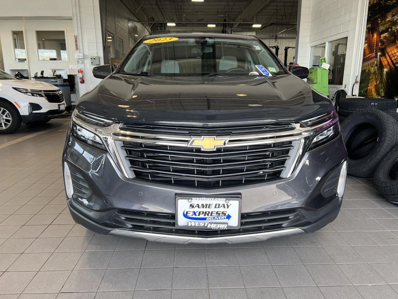 Used 2023 IRON GRAY METALLIC Chevrolet LT image 2