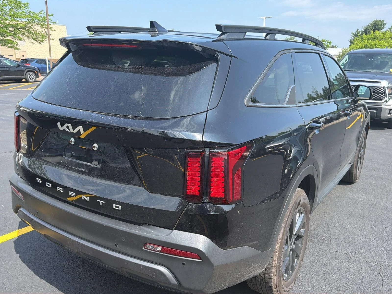 Used 2022 Ebony Black Kia X-Line S image 6