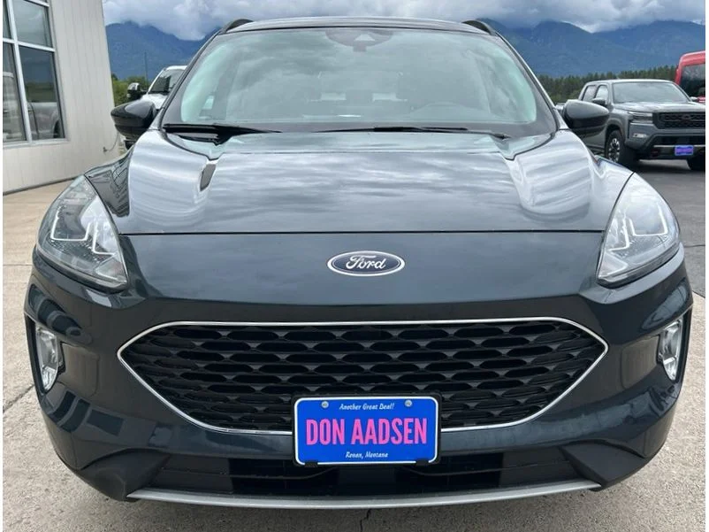 Used 2022 Stone Blue Metallic Ford SEL image 2