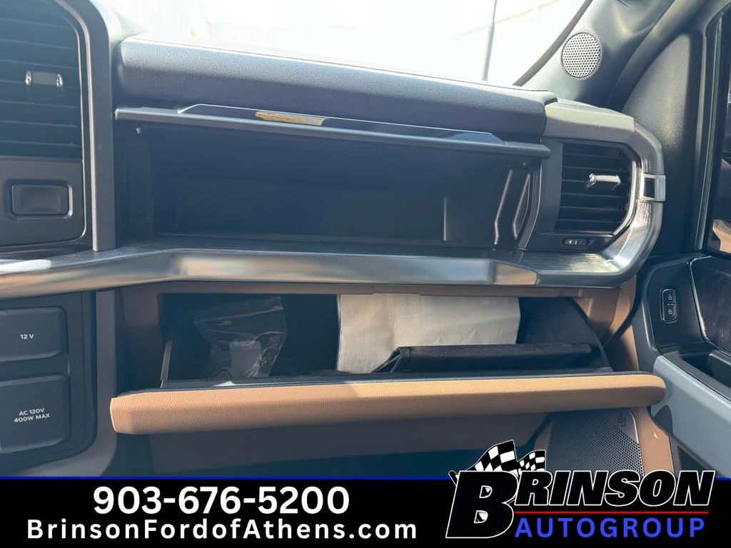 Used 2021 Antimatter Blue Metallic Ford LARIAT image 25