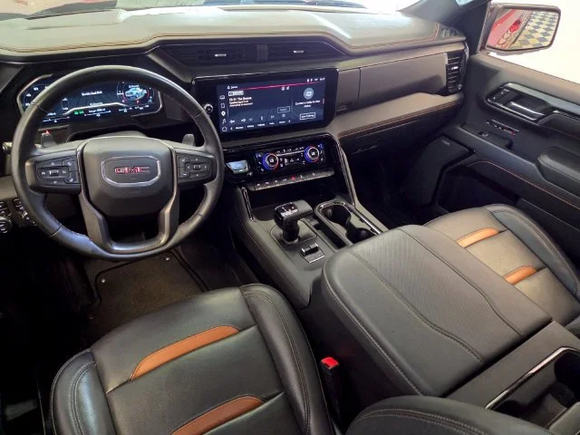 Used 2023 VOLCANIC RED TINTCOAT GMC AT4 image 16