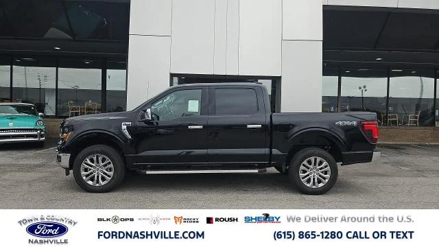 New 2026 Agate Black Metallic Ford XLT 4WD image 23