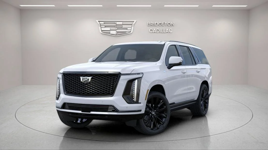 New 2026 Vibrant White Tricoat Cadillac Platinum Sport image 6