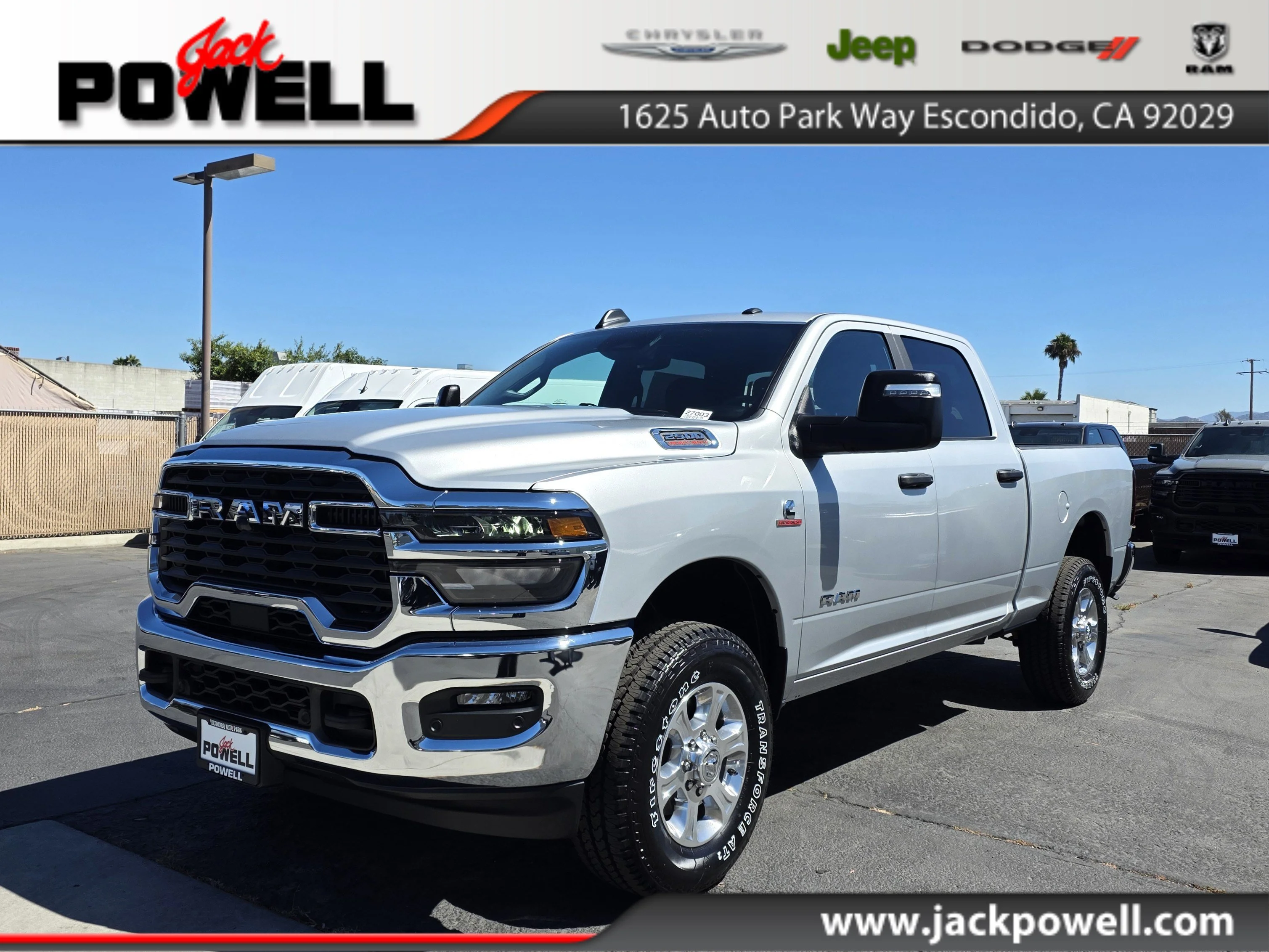 New 2027 Silver RAM Big Horn image 1