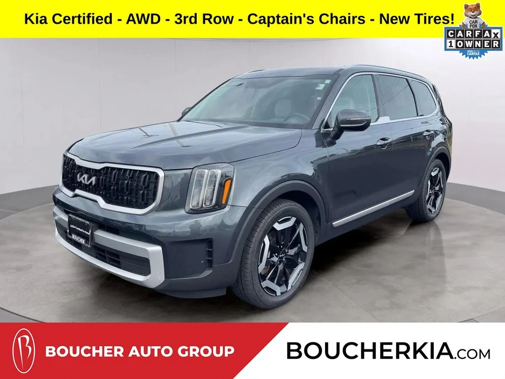 Certified Used 2024 Gravity Gray Kia EX image 1