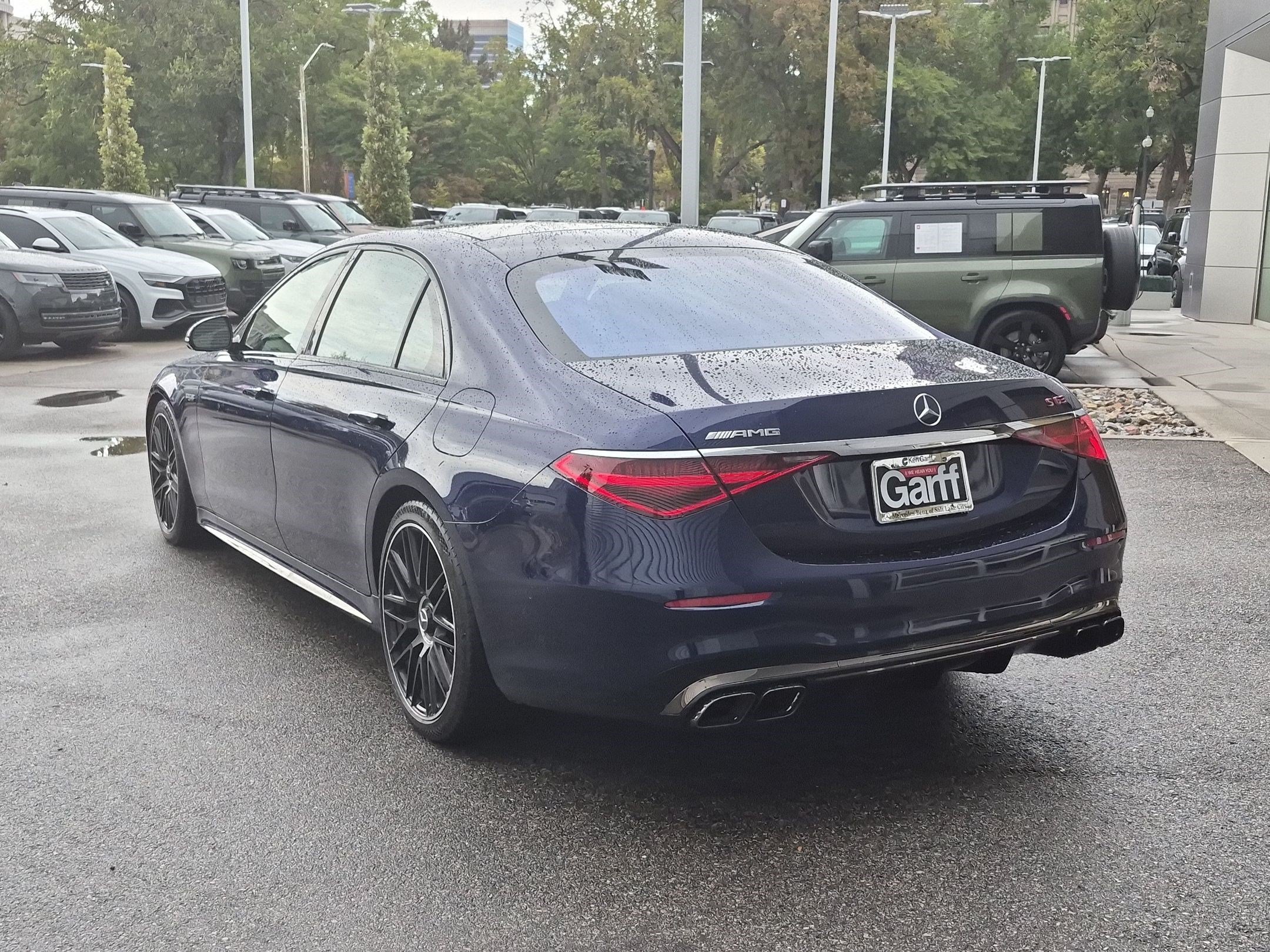 Certified Used 2025 MANUFAKTUR Signature Mystic Blue Metallic Mercedes-Benz AMG® S 63 E image 5