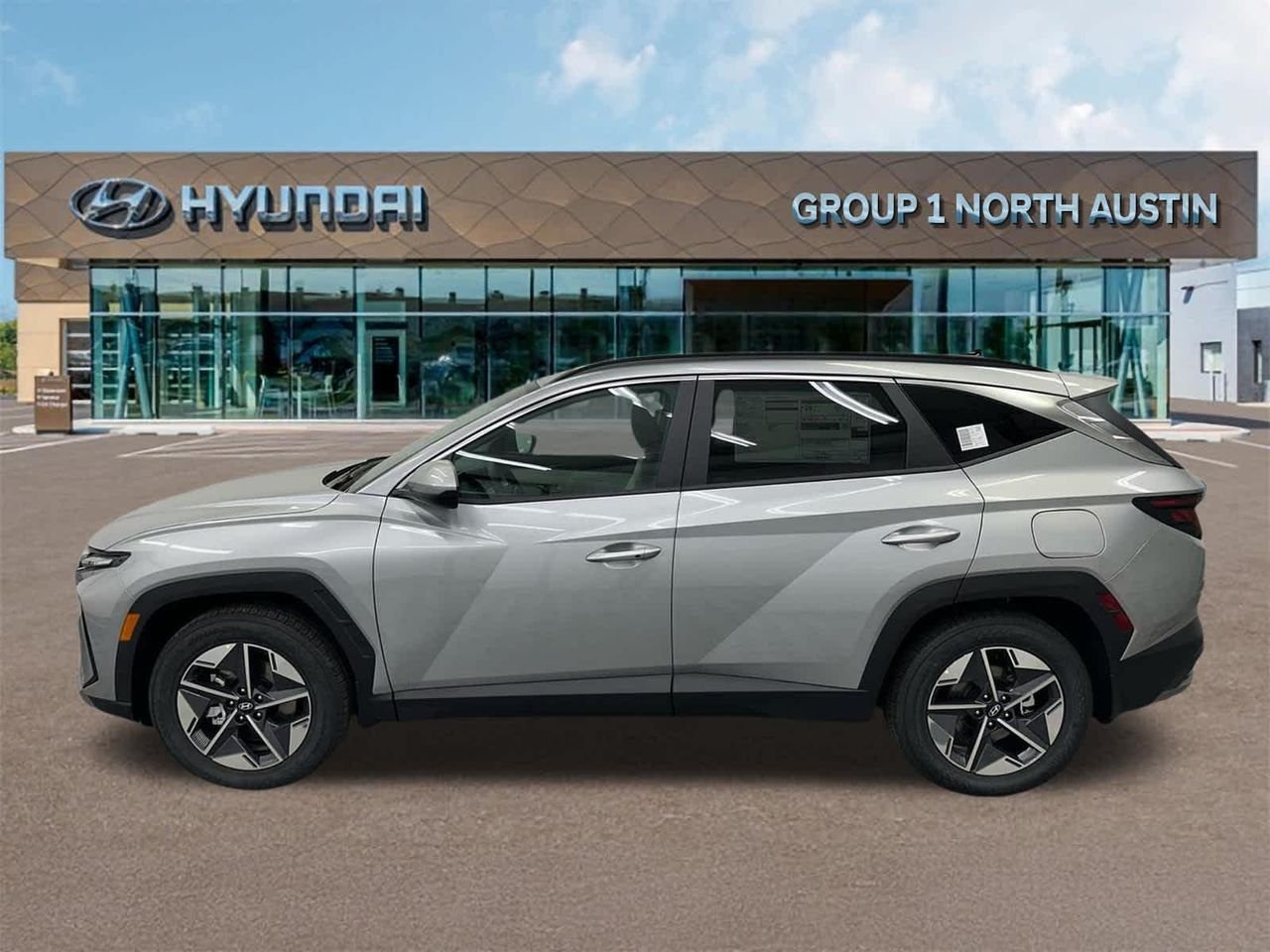 New 2026 Shimmering Silver Hyundai SEL FWD image 2
