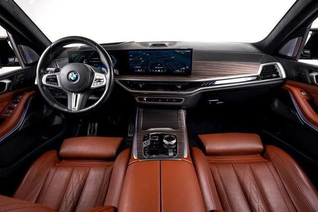 Used 2024 Frozen Pure Gray Metallic BMW M60i image 37
