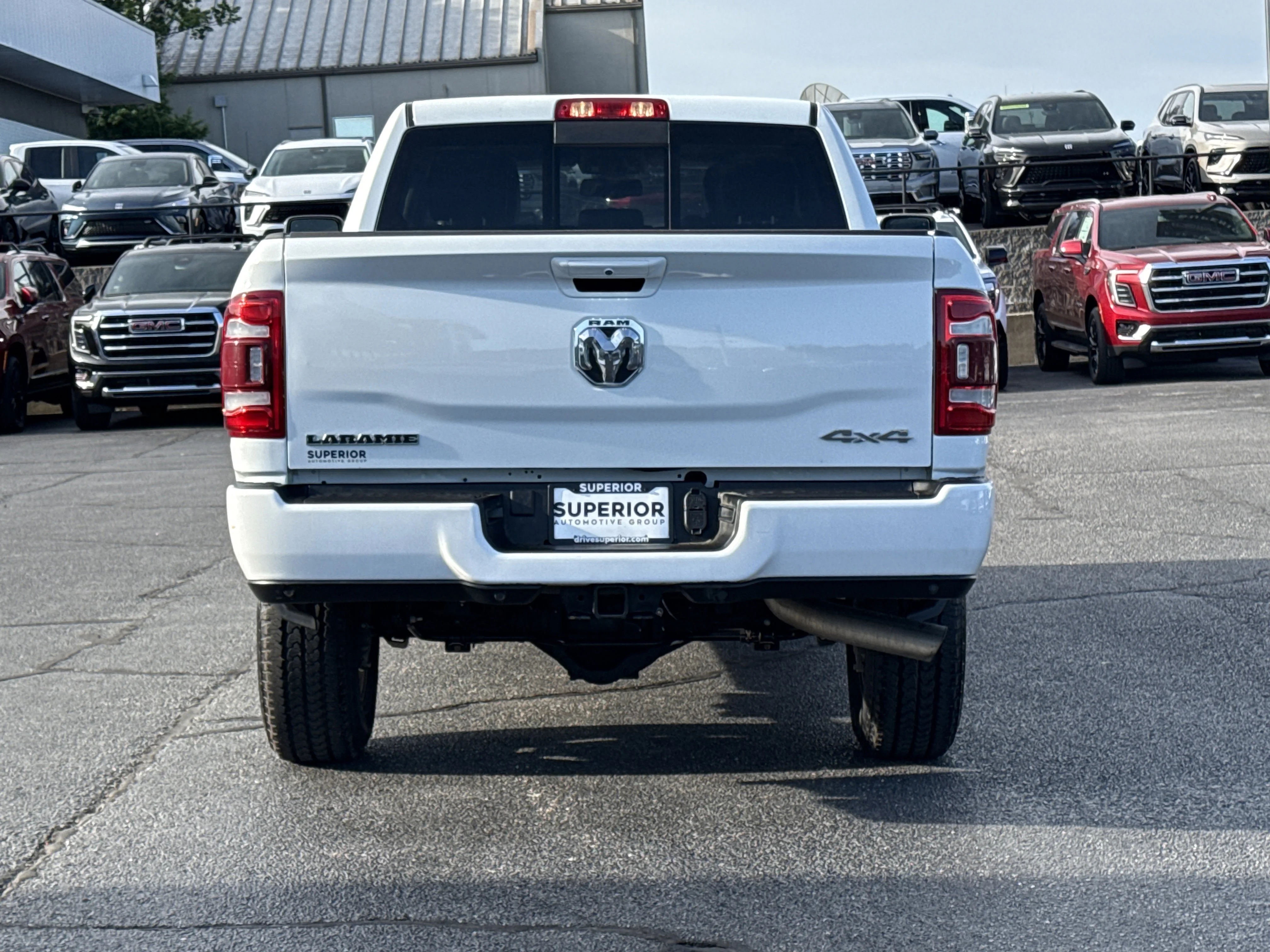 Used 2024 Bright White Clearcoat Ram Laramie 4WD image 4