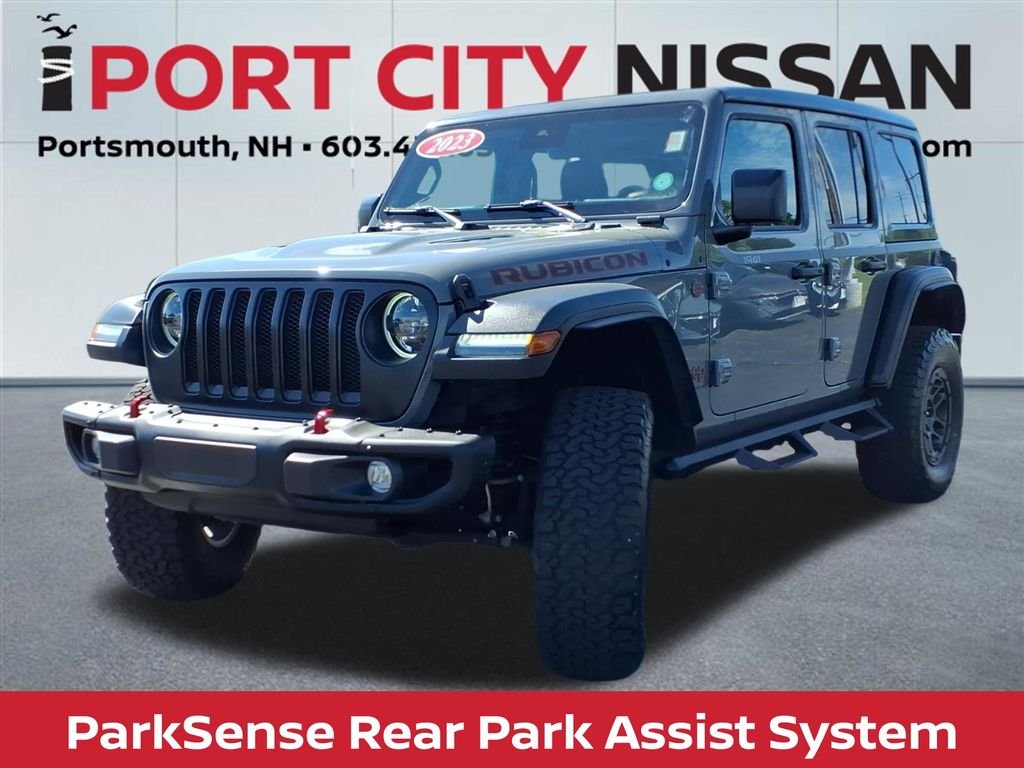 Used 2023 Sting-Gray Clearcoat Jeep Rubicon w/XTREME RECON 35" PKG, POWER TOP & MORE! image 38