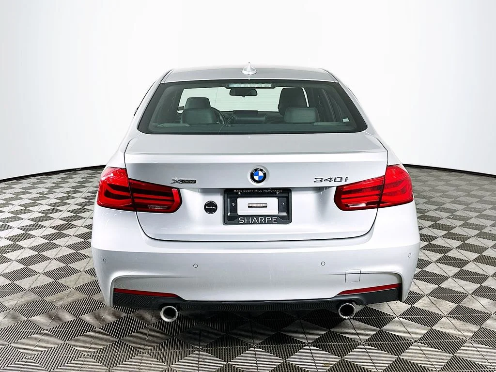 Used 2017 Glacier Silver Metallic BMW 340i xDrive image 6