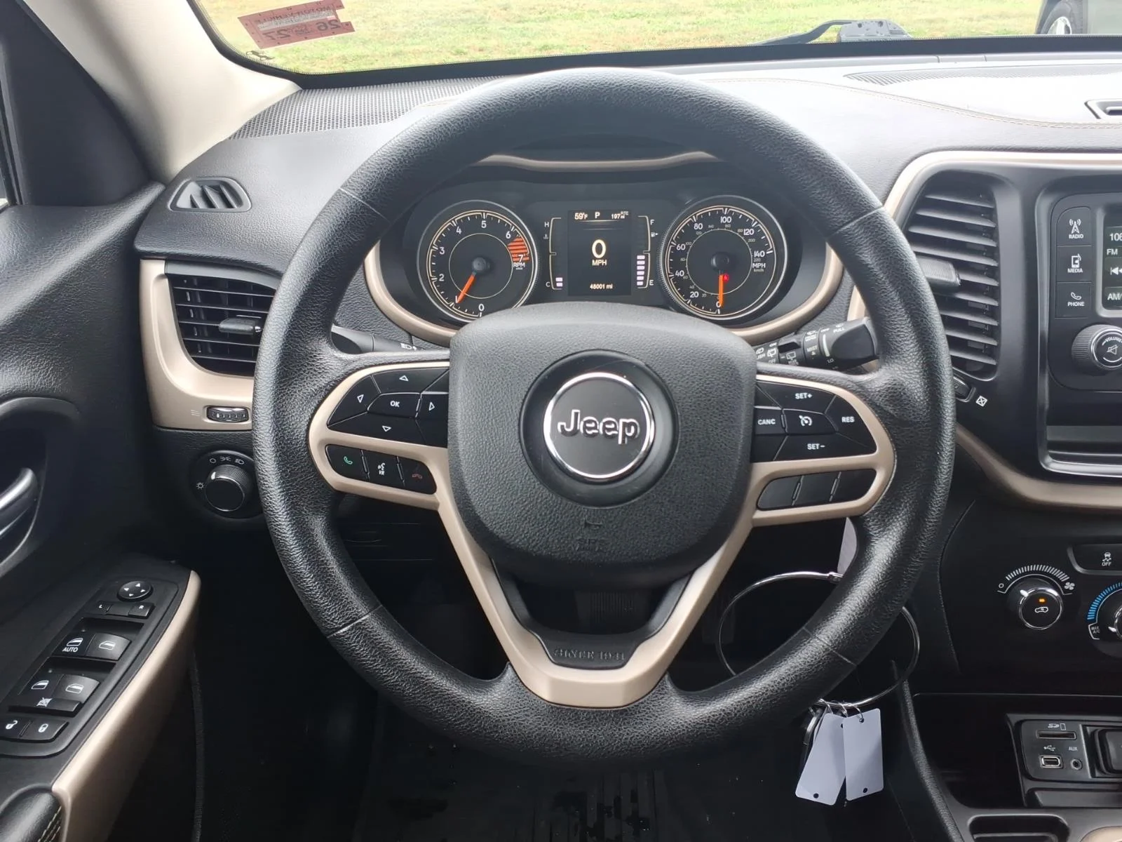 Used 2017 Deep Cherry Red Crystal Jeep Sport image 18