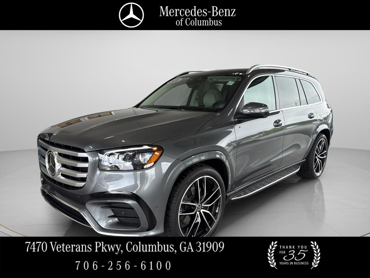 Certified Used 2026 Selenite Grey Metallic Mercedes-Benz GLS 450 image 1