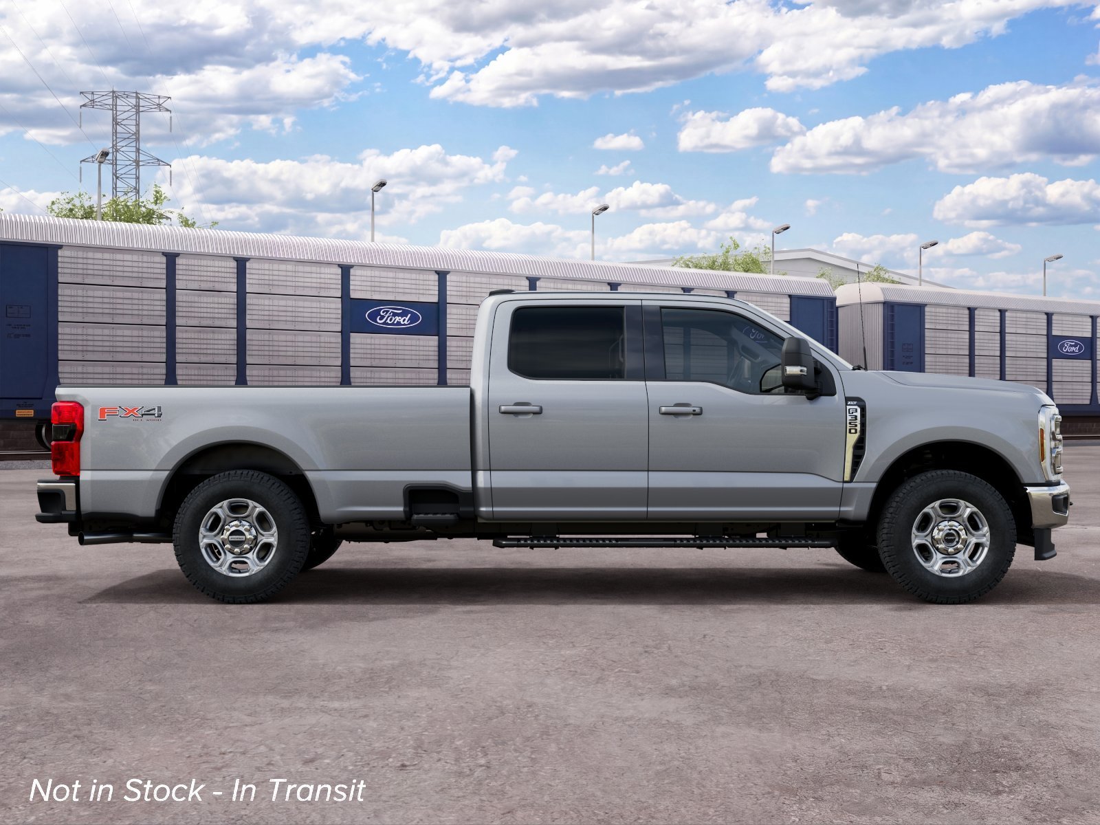 New 2027 Iconic Silver Metallic Ford F-350® XLT image 5