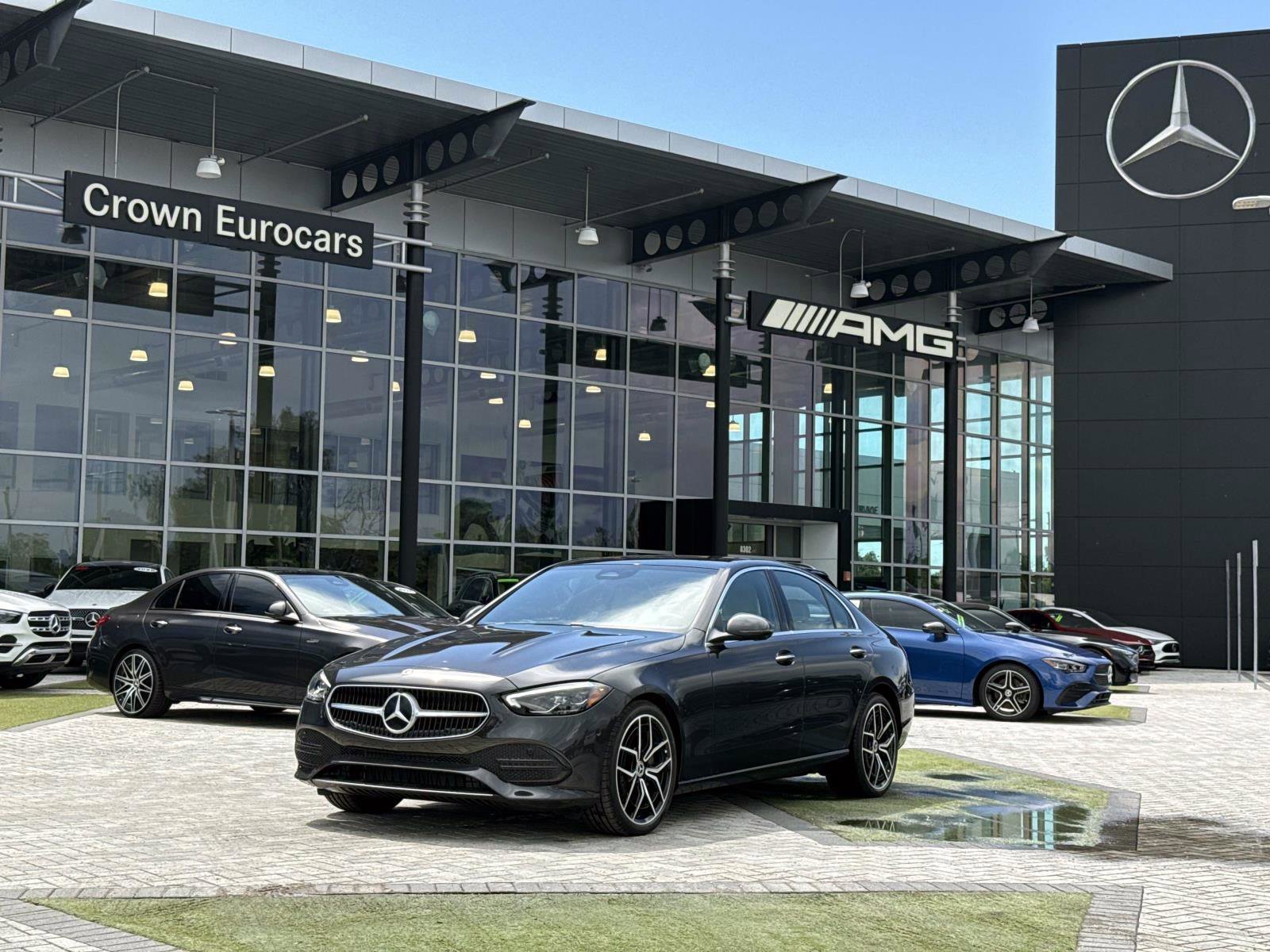 New 2026 Gray Metallic Mercedes-Benz C 300 Sedan image 1
