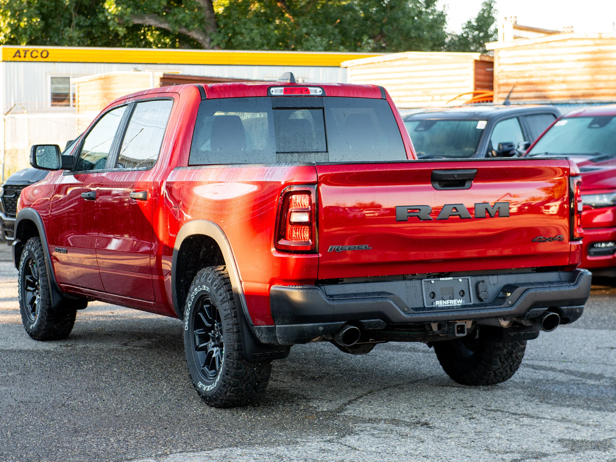 New 2026 Red RAM Rebel* Crew Cab 4x4, 33 Inch A/T Tires, Heated Seats/Wheel, Nav, Alpine Audio image 5