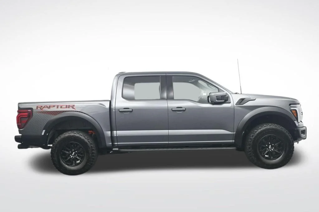 Used 2025 Gray Metallic Ford Raptor image 4